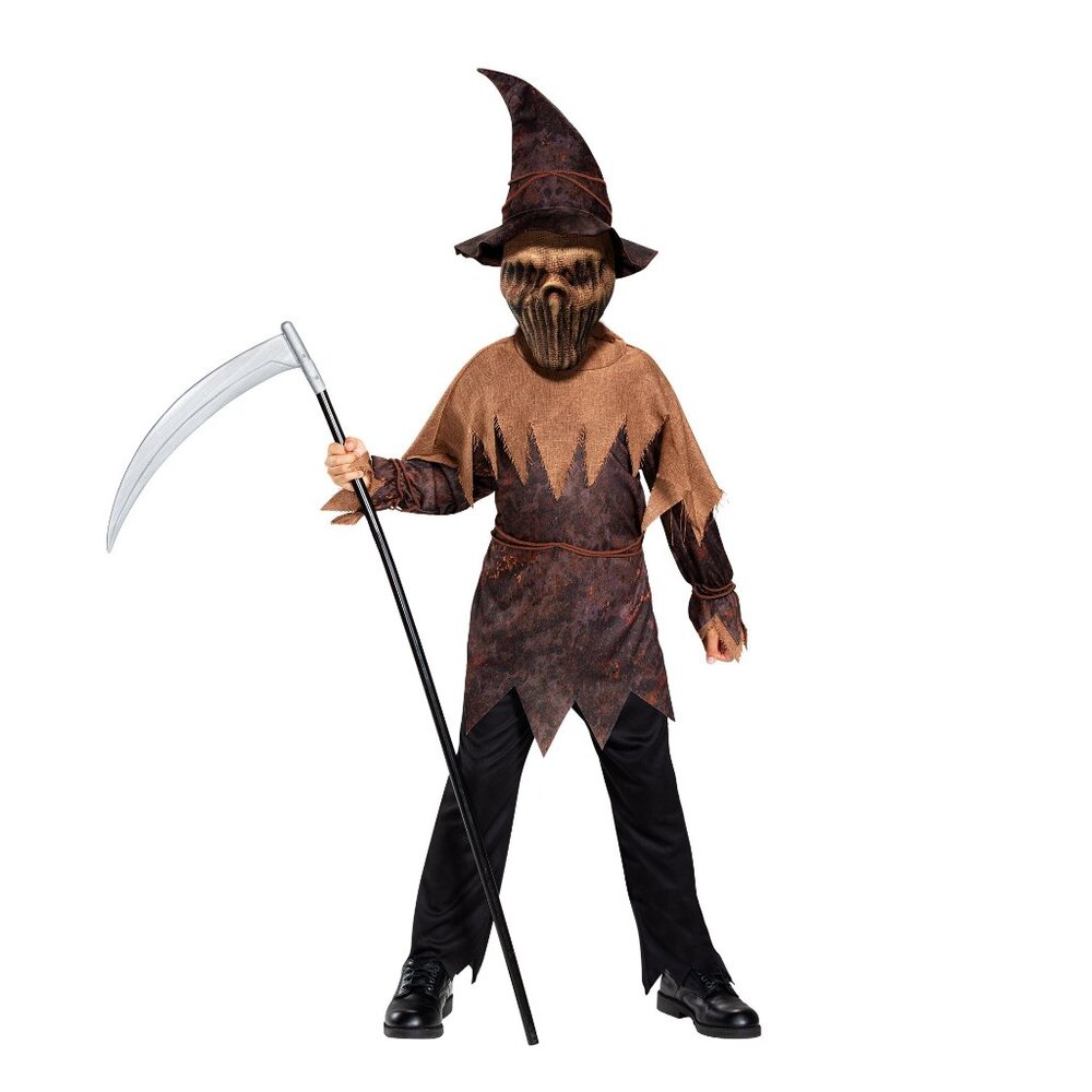 Way To Celebrate Halloween Corn Goblin Boy's Costume Med 8 New